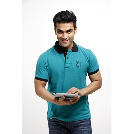 Polo Neck T-shirt Customized-12723743