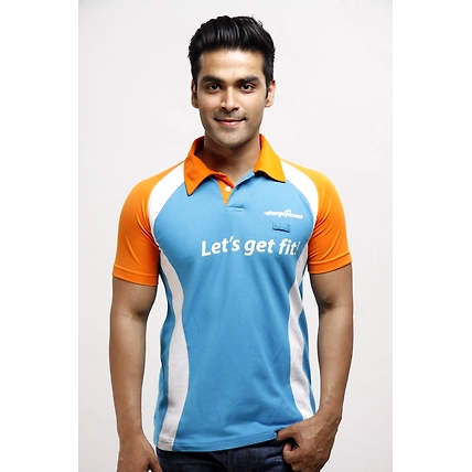 Polo Neck T-shirt Customized-1