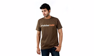 Round Neck T-shirt Customized Cotton