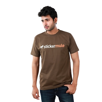 Round Neck T-shirt Customized Cotton-12723781