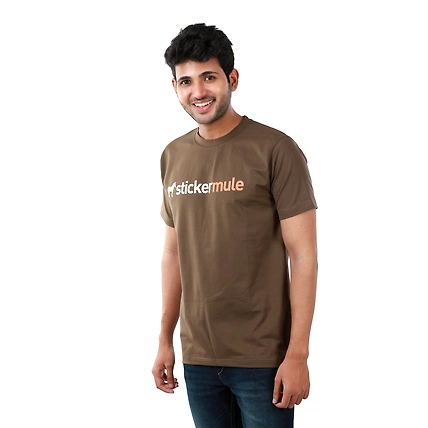 Round Neck T-shirt Customized Cotton-1