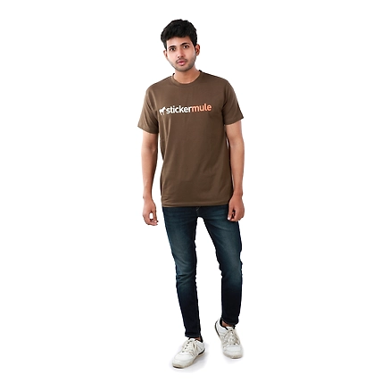 Round Neck T-shirt Customized Cotton-3
