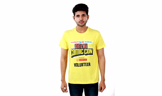 T-shirt Round Neck Customized Cotton