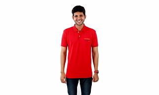 T-shirt Polo Neck For Office Wear & Promotions