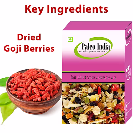 Paleo India 500gm Gojiberry Dried Goji Berries-1