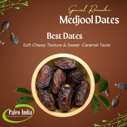 Paleo India 500gm Medjoul Dates Khajur | Dates with Seeds| Dry Fruits-2