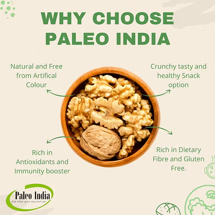 Paleo India 1kg Premium Chile Inshell Walnuts Kagzi Akhrot-2