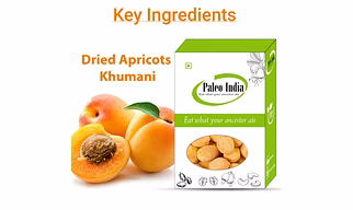 Paleo India 500gm Dried Apricot| Khurbani / Khubani