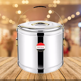 mintage stainless steel hot pot orbit 10 ltr