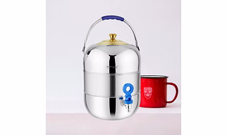 STAINLESS STEEL WATER POT ELEGANT 15 LTR