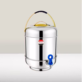 mintage stainless steel tea & water pot innova 5 ltr