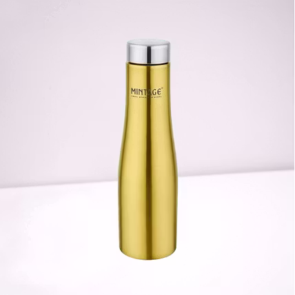 WATER BOTTLE PYRAMID PVD COATED 1000 ML-12726855