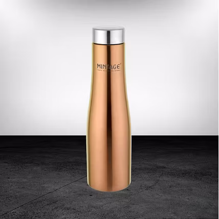 WATER BOTTLE PYRAMID PVD COATED 1000 ML-1