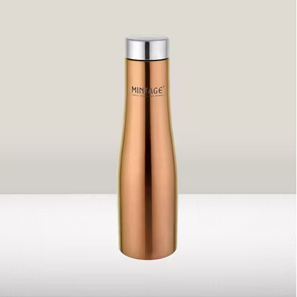 WATER BOTTLE PYRAMID PVD COATED 1000 ML-2