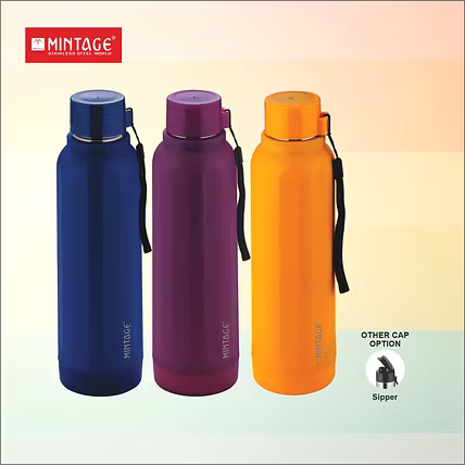 WATER BOTTLE ORION PUF INSULATED- STAINLESS STEEL INTERIOR 700 ML-2