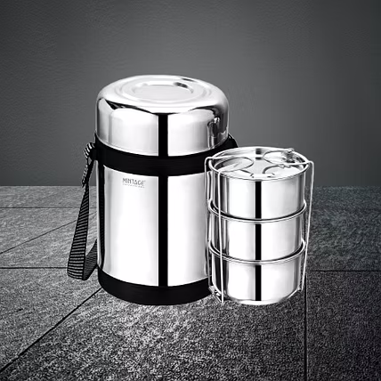 HOT LUNCH BOX GLOBUS – 3 Containers x 400 ml-1