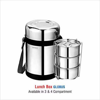HOT LUNCH BOX GLOBUS – 3 Containers x 400 ml-2