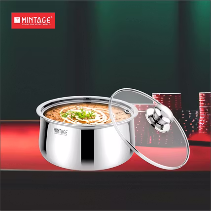 CASSEROLE RIVA WITH GLASS LID-1000ML-2