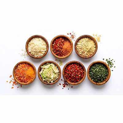 dehydrated products - vegetable flakes & powders