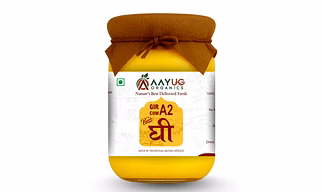 A2 Gir Cow Ghee (1 litre) | Traditional Bilona Method A2 Gir Cow Ghee | Grassfed, Pure Cow Ghee