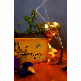 33074100 kashikana gold dhoop 60gm x6 boxes