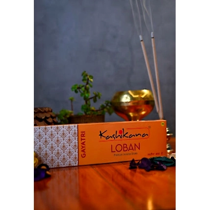 Kashikana Loban Aggarbatti 100gm x 4 Boxes( KAPOOR, GAYATRI, OUDH,HONEY )-2