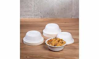 6 oz Bagasse Soup Bowl – Biodegradable Sugarcane Pulp Disposable Bowl