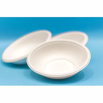 6 oz Bagasse Soup Bowl – Biodegradable Sugarcane Pulp Disposable Bowl-1