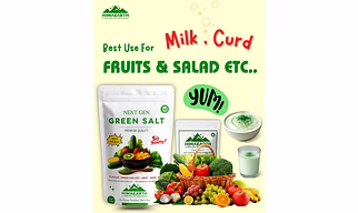 HimaEarth Next Gen Green Salt – Flavor Green Chillies, Mint, Basil Leaves Etc..
