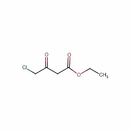 White powder form of Ethyl-4-Chloro acetoacetate used as an industrial chemical and API intermediate