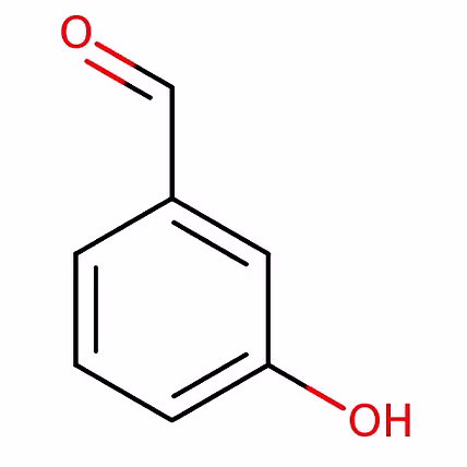 White powder form of Metahydroxy benzaldehyde used as an industrial chemical and API intermediate.  