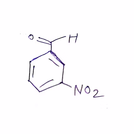 White powder form of Meta nitro benzaldehyde used as an industrial chemical and API intermediate.