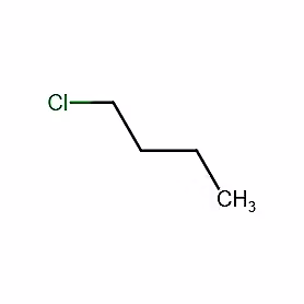 Clear liquid form of N-Butyl chloride used as an industrial chemical and API intermediate.  
N-Buty