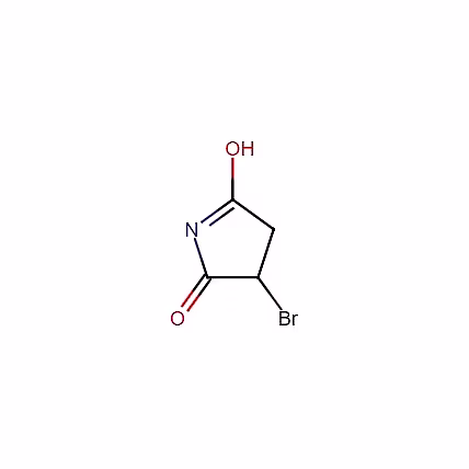 White powder form of N-Bromo succinimide used as an industrial chemical and API intermediate.  
N-B