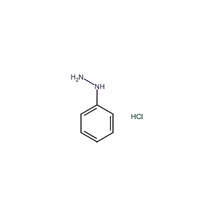 Light brown powder form of Phenyl hydrazine HCl used as an industrial chemical and API intermediate.