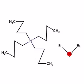 Orange powder form of Tetrabutylammonium tribromide used as an industrial chemical and API intermedi