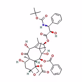 1. Docetaxel anhydrous: stable anti-cancer drug inhibiting cell division in breast, lung, prostate c