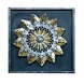 Intricate Golden Mandala Wall Art – Elegant Metal Decor by P&amp;R Groups-1-sm