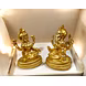 Golden Lakshmi and Ganesha Idol Set – Auspicious Home Decor by P&amp;R Groups-2-sm