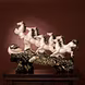 Majestic Eight Horse Figurine – Powerful Prosperity Decor by P&amp;R Groups-12727505-sm