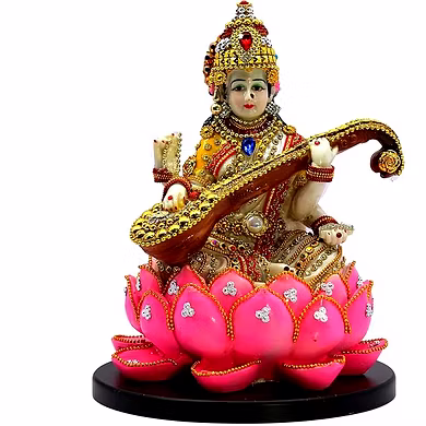 Handcrafted Saraswati Marble Statue-12731919