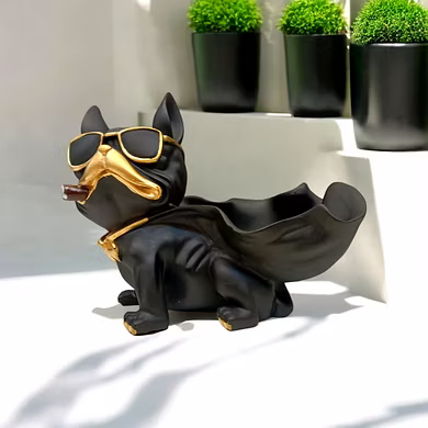 Chic French Bulldog Figurine-3
