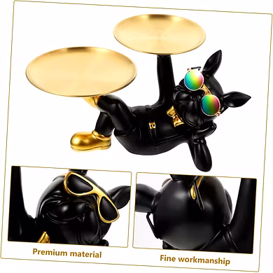 Funky Bulldog Tray Holder-3