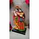 Radha Krishna Colorful Enamel Statue-2-sm