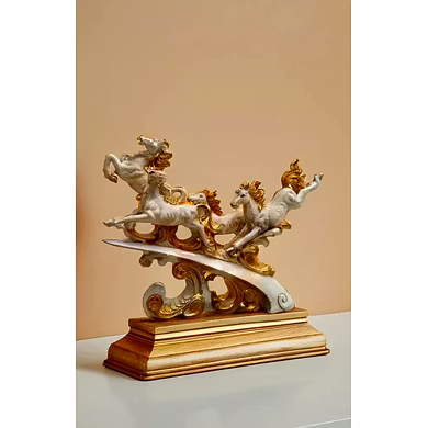 Majestic Galloping Horses Statue-MFN-48