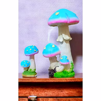 Enchanted Mushroom Figurine Set-MFN-65