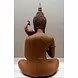 Tranquil Buddha with Peacock Statue-2-sm