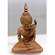 Tranquil Buddha with Peacock Statue-4-sm