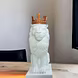 Regal Lion with Crown Statue-MFN-58-sm