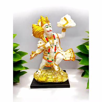 Divine Hanuman Carrying Mountain Statue-MFN-63